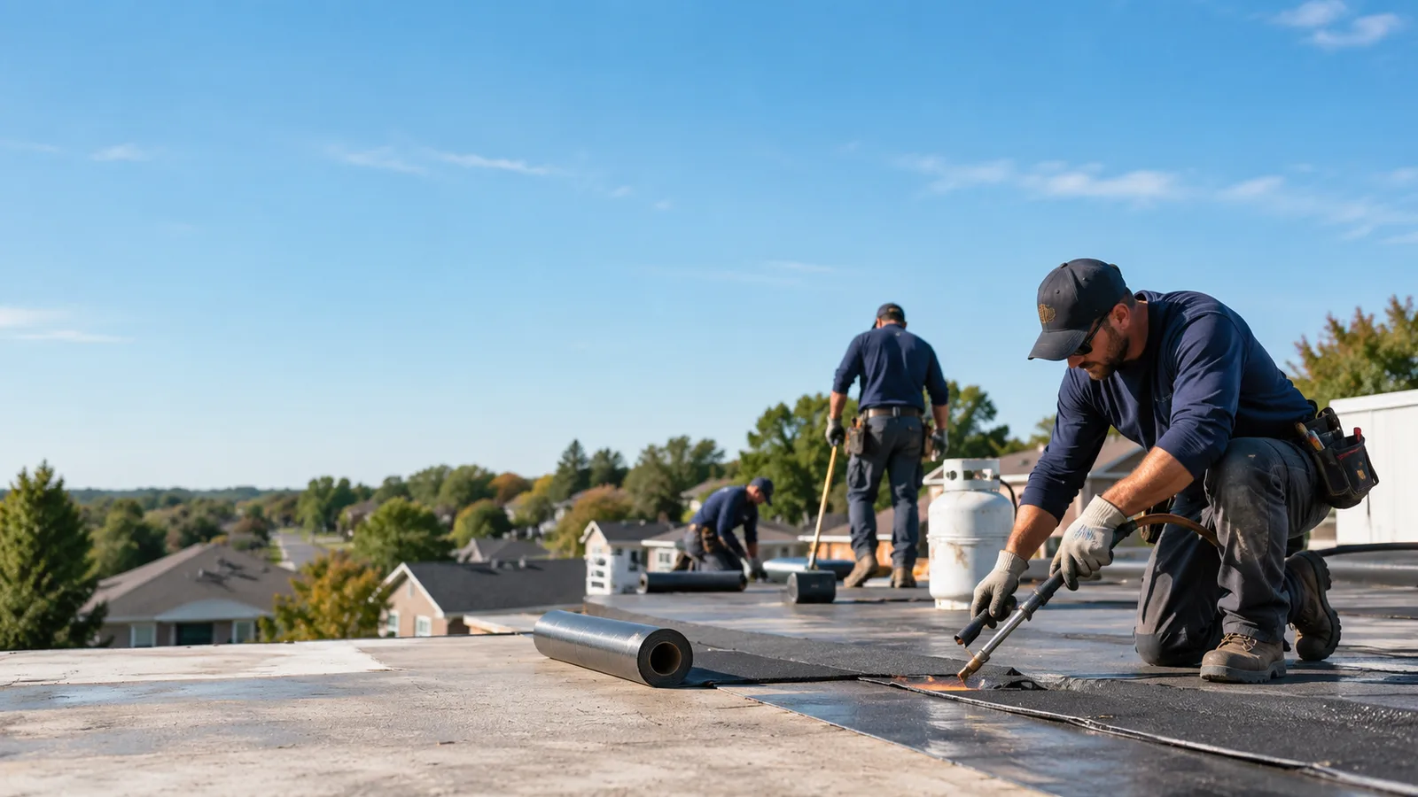 Flat Roof Leak Repair providers in Winfall, NC